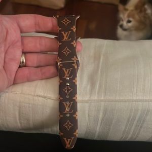 Louis Vuitton like Apple Watch Band for 38mm/ 40mm